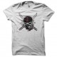 Shirt Ninja Skull blanc pour homme et femme
