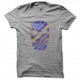 Shirt Rainbow Skull gris pour homme et femme