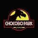 Shirt chocobo park parodie jurassic park noir pour homme et femme