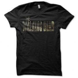 Shirt The Walking Dead avec new york noir pour homme et femme