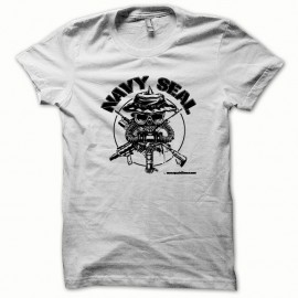 Shirt Navy Seal noir/blanc pour homme et femme