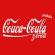 Shirt coca cola parodie couca coula blanc/rouge pour homme et femme