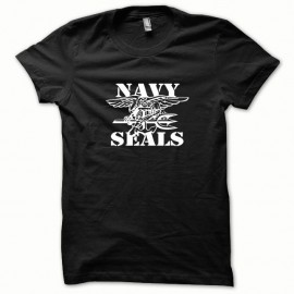 Shirt Navy Seals blanc/noir pour homme et femme