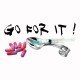Shirt drug kit go for it blanc pour homme et femme
