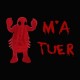 Shirt humour gore homard parodie Omar m'a tuer noir pour homme et femme