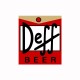 Shirt humour Duff parodie Deff blanc pour homme et femme
