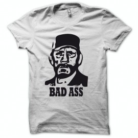Shirt Bad Ass avec Frank Vega en blanc pour homme et femme