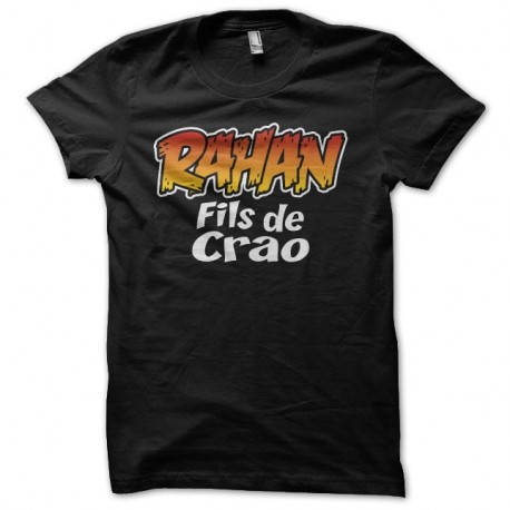 Shirt Rahan fils de Craô noir pour homme et femme
