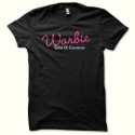 Shirt Barbie parodie Warbie spice di counasse noir pour homme et femme