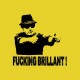 Shirt Charlie Sheen fucking brillant jaune pour homme et femme