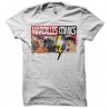 Shirt Marvel parodie Maroilles Comics Superdupont vs Justice League blanc pour homme et femme