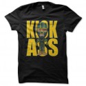 Shirt Kick Ass noir pour homme et femme