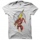 Shirt artwork Flash blanc pour homme et femme