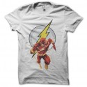 Shirt artwork Flash blanc pour homme et femme