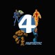 Shirt Les Quatre Fantastiques Fantastic Four noir pour homme et femme