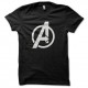 Shirt avengers artwork noir pour homme et femme