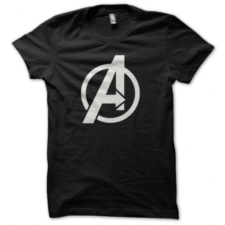 Shirt avengers artwork noir pour homme et femme