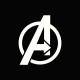 Shirt avengers artwork noir pour homme et femme