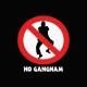 Shirt no Gangnam Style Interdit noir pour homme et femme