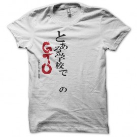 Shirt GTO Great Teacher Onizuka noir/blanc pour homme et femme