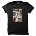 Shirt Grand theft auto india noir pour homme et femme