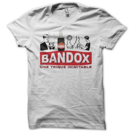 Shirt sexe Viandox parodie Bandox blanc pour homme et femme