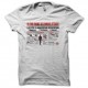 Shirt attaque zombis plan blanc pour homme et femme