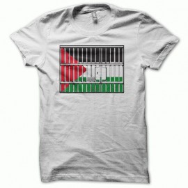 Shirt free palestine version humoristique blanc pour homme et femme