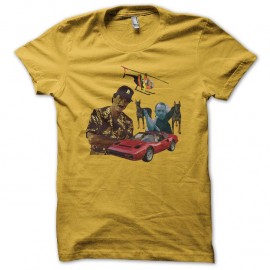 Shirt Magnum jaune pour homme et femme