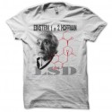 Shirt Einstein vs Hoffman LSD blanc pour homme et femme