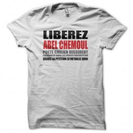 Shirt Les Inconnus Libérez Abel Chemoul blanc pour homme et femme