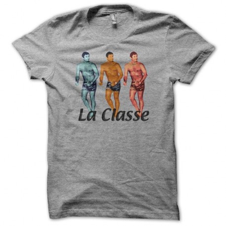 Shirt Aldo Maccione La Classe gris pour homme et femme