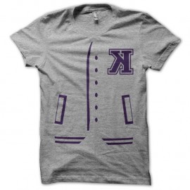 Shirt Kavinsky Teddy violet/gris pour homme et femme