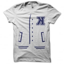 Shirt Kavinsky Teddy bleu/blanc pour homme et femme