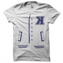 Shirt Kavinsky Teddy bleu/blanc pour homme et femme