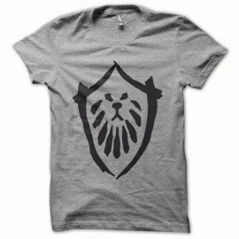 Shirt wow alliance gris pour homme et femme