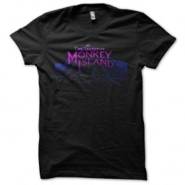 Shirt Monkey Island atari noir pour homme et femme