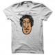 Shirt Enrico Macias parodie Haricot Macias blanc pour homme et femme
