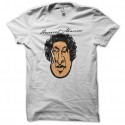 Shirt Enrico Macias parodie Haricot Macias blanc pour homme et femme