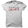 Shirt Je te mets sur cales blanc pour homme et femme