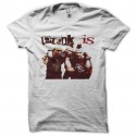 Shirt Le Grand Soir Punk is not dead blanc pour homme et femme