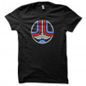 Shirt Starfighter symbol oldies noir pour homme et femme