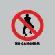 Shirt No Gangnam Style Version censurée gris pour homme et femme