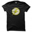 Shirt Flash vintage grungy noir pour homme et femme