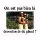Shirt Les Valseuses décontracté du gland blanc pour homme et femme