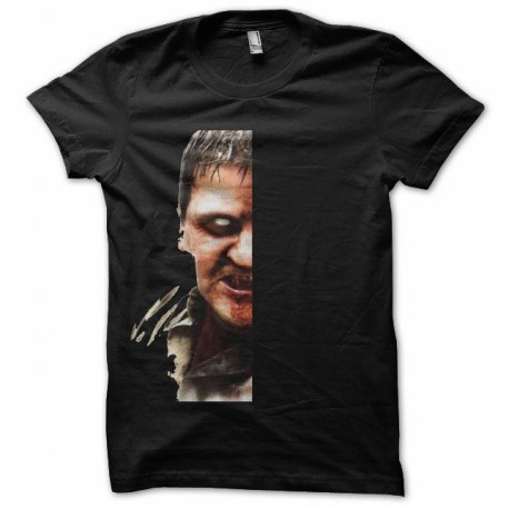 Shirt dawn of the dead zombie noir pour homme et femme