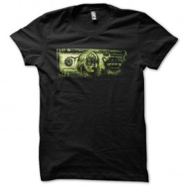Shirt zombi dollar noir pour homme et femme