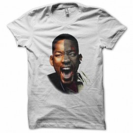 Shirt will smith zombie dawn of the dead parodie blanc pour homme et femme