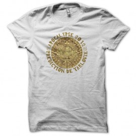 Shirt humour Apocalypse 2012 blanc pour homme et femme