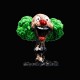 Shirt explosion nucléaire clown noir pour homme et femme